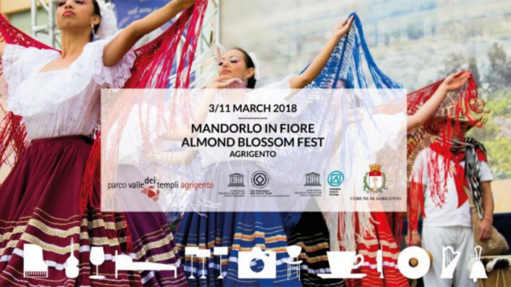 Almond blossom festival in Agrigento